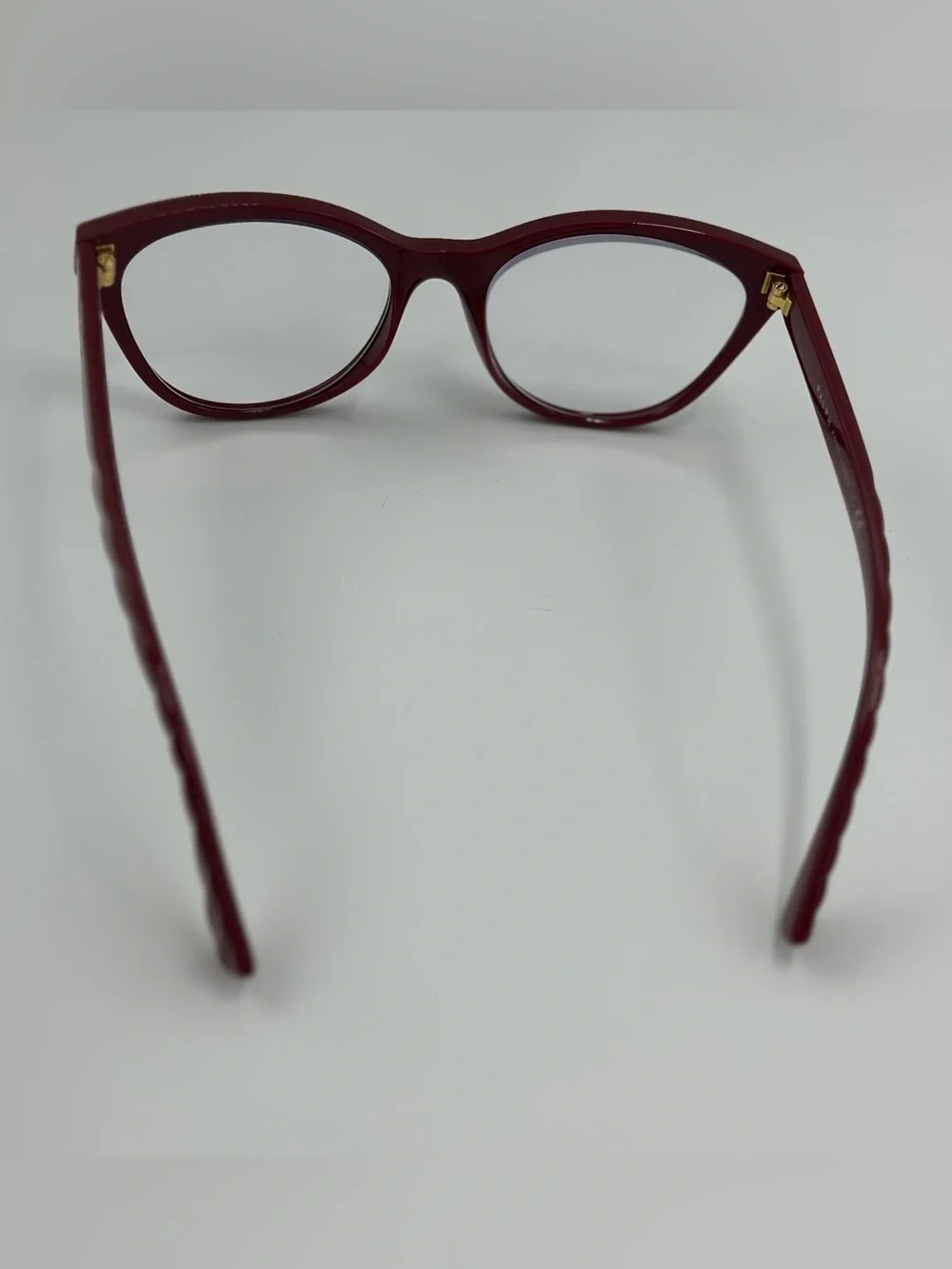 Ralph Lauren Eyeglass Frames + Case - Burgundy/Red - RA7129